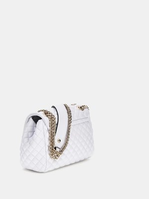 Rianee Quilt crossbody – GUESS, Bílá barva Ženy