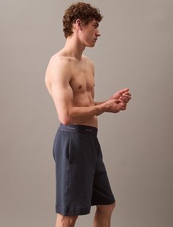 Modern Terry šortky Modrá barva Muži