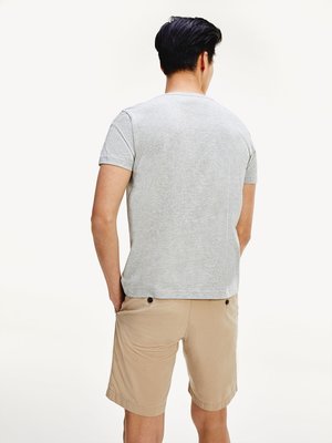 TH Logo Triko – Tommy Hilfiger, Šedá barva Muži