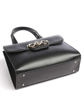 Luxusní Hensley kabelka, Černá barva, T/U/1