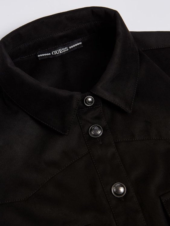 Guess, Černá barva Dora šaty