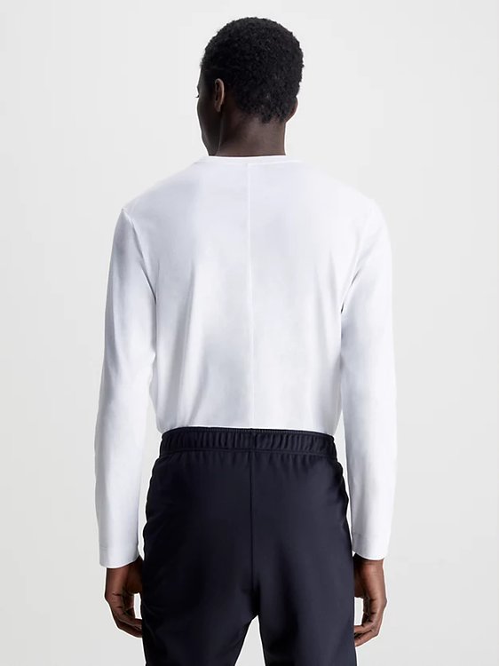 Gym triko – Calvin Klein Performance, Bílá barva Muži