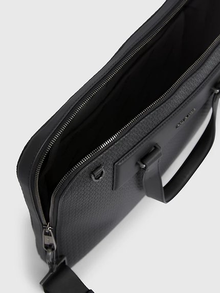 Módní Minimalism Slim taška na notebook, Černá barva, 2023