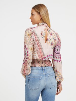 Monique halenka – GUESS, Růžová barva Ženy