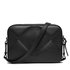 Luxusní Re-Lock Quilt kabelka, Černá barva, OS