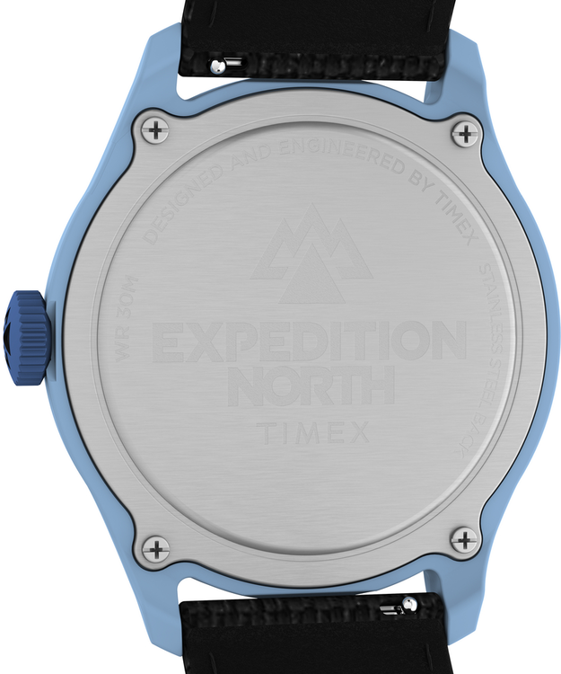 Traprock hodinky Černá, Modrá barva Muži