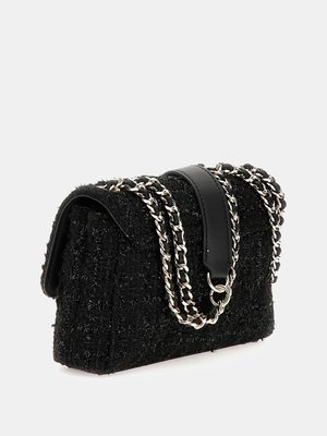 Giully Mini 2 crossbody – GUESS, Černá barva Ženy