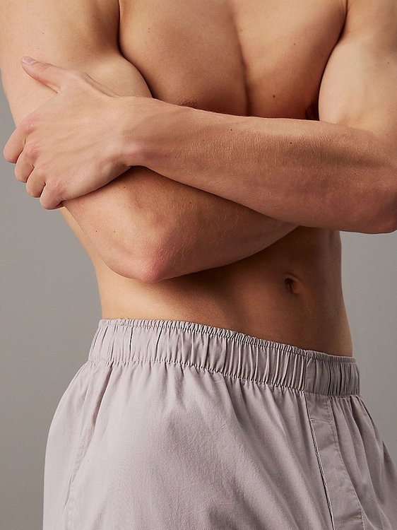 Módní Cotton Poplin kalhoty, Hnědá, Šedá barva, 2024