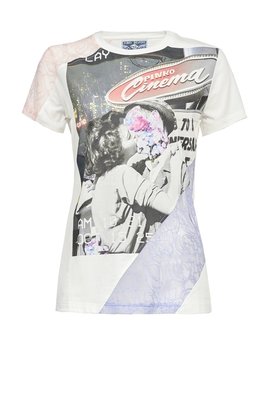 Pinko – Triko Millefoglie, Bílá barva