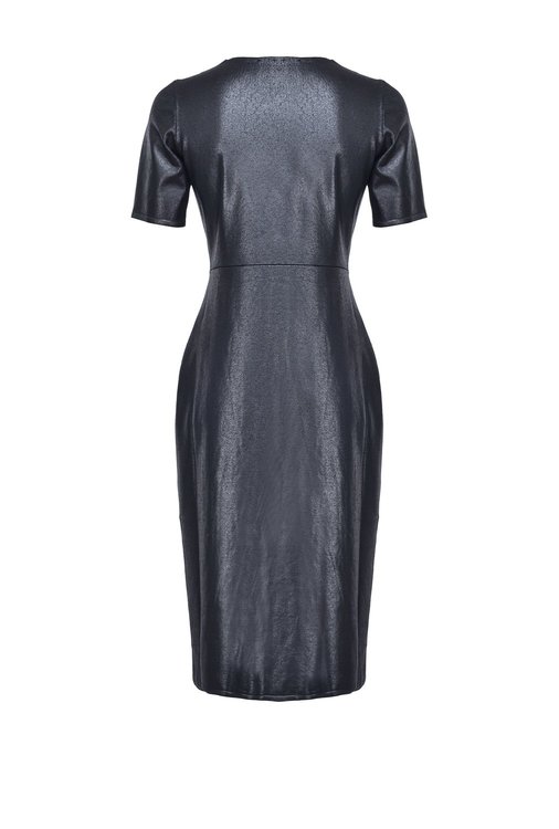 Punire koktejlové šaty – Pinko, Černá barva Ženy
