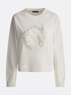 Módní Ariadna svetr, Bílá barva, 2022 1