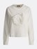 Módní Ariadna svetr, Bílá barva, 2022 1