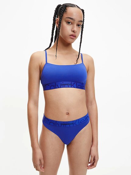 Módní Embossed braletka, Modrá barva, 2022