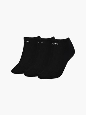 Calvin Klein Jeans – CK Women ponožky 3ks, Černá barva