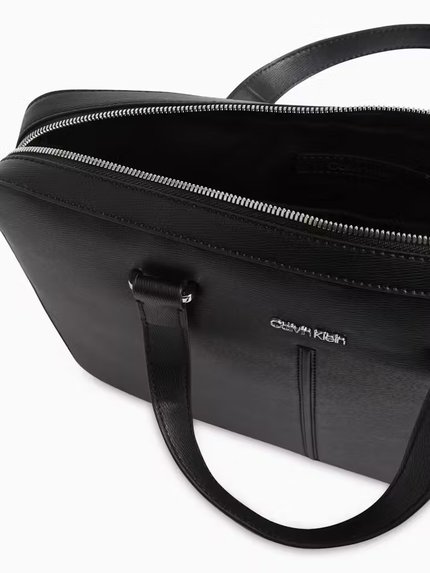 Luxusní Median Slim taška na notebook, Černá barva, OS