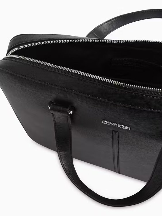 Luxusní Median Slim taška na notebook, Černá barva, OS