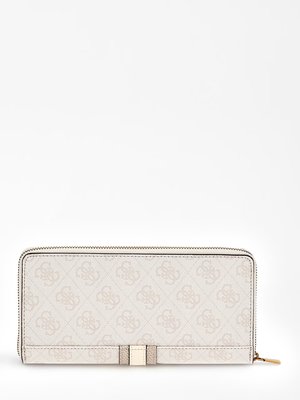 Ginevra peněženka – GUESS, Krémová barva Ženy