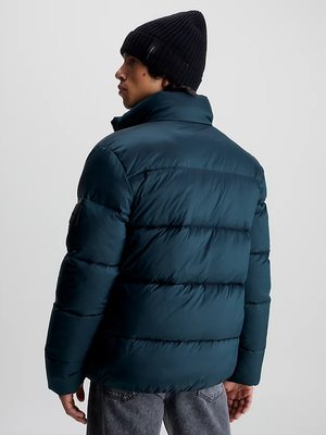 Ripstop Puffer bunda – Calvin Klein Jeans, Navy barva Muži