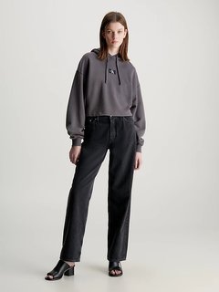 Luxusní Washed Woven mikina, Šedá barva, XS, S, M, L