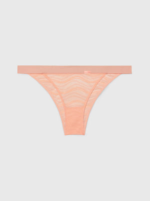 Calvin Klein Underwear – Allover Lace bikiny, Oranžová barva