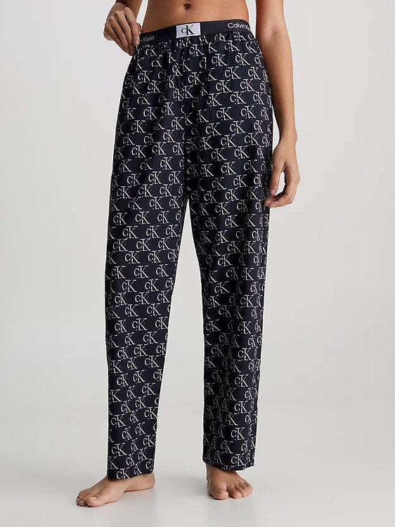 Calvin Klein Underwear – 1996 Wovens Cotton kalhoty, Černá barva