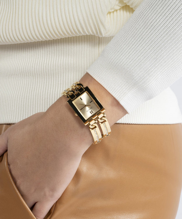 GUESS, Zlatá barva Mod ID hodinky