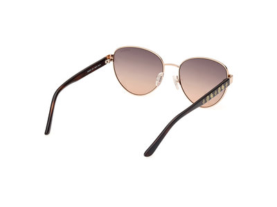 Sluneční brýle Černá, Růžové zlato barva Ženy