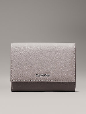 Calvin Klein Jeans – CK Must malá peněženka, Šedá barva