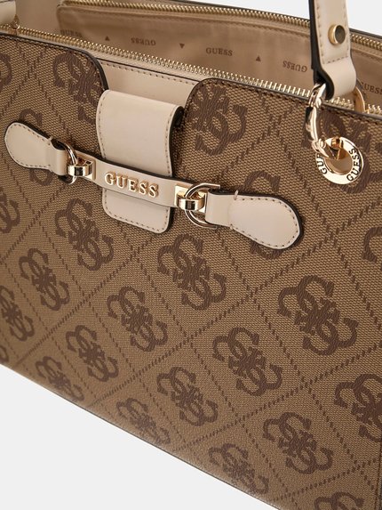 Módní Nolana Noel velká kabelka, Béžová barva, 2024