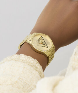 GUESS – Roxy hodinky, Zlatá barva 1