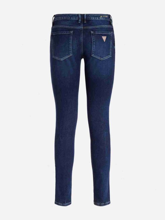 Guess – Annette skinny fit džíny, Modrá barva 3