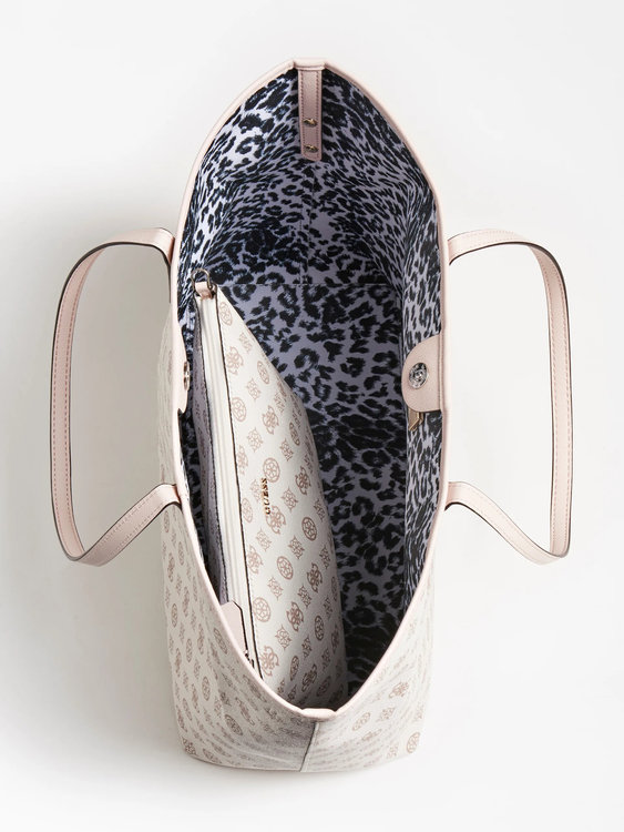 Módní Vikky tote kabelka, Bílá barva, 2022