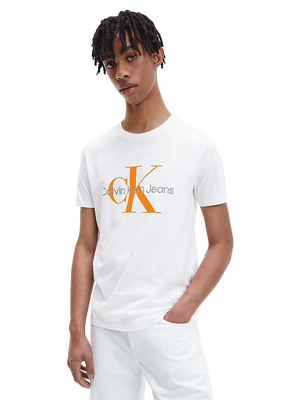 Calvin Klein Jeans – Seasonal triko, Bílá barva