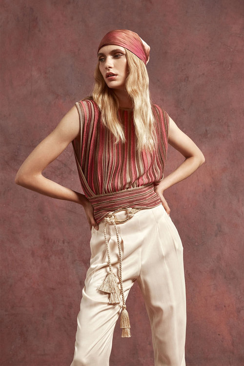 Ermina kalhoty – Nenette, Béžová barva Ženy