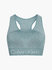 Calvin Klein Performance – Medium Support podprsenka, Zelená barva