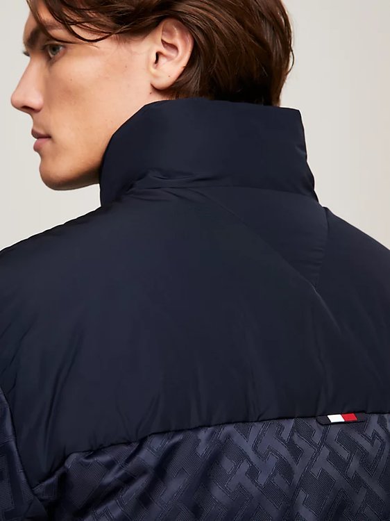 New York bunda Navy barva Muži