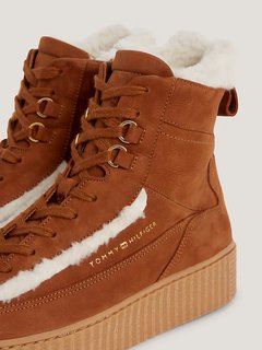 Essential kotníková obuv Hnědá barva Ženy