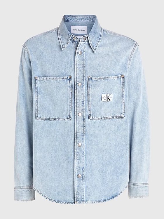 Regular Linear košile Modrá barva Muži