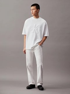 Luxusní Premium Monologo triko, Bílá barva, XS, S, M, L, XL, XXL