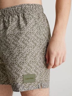 Luxusní CK Prints plavky, Zelená barva, S, M, L, XL