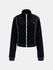 Krissy mikina na zip Černá barva Ženy