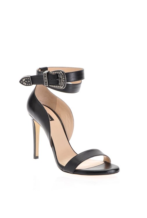 Curcuma sandály – Pinko, Černá barva Ženy