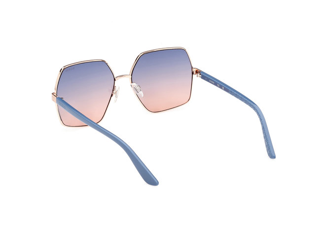 Módní Sluneční brýle, Modrá barva, 2023