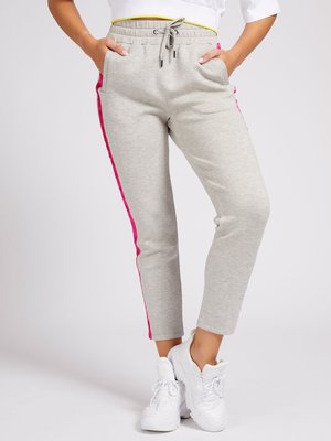 Guess – Tepláky, Růžová, Šedá barva