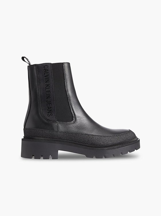Calvin Klein Jeans – Chelsea kotníkové boty, Černá barva