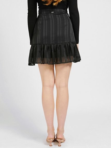 Módní Sukně, Černá barva, 2021