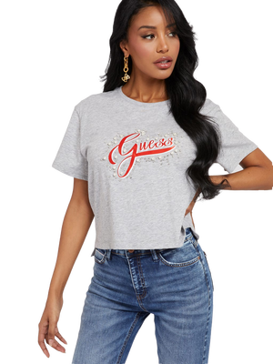Guess – Leontina triko, Šedá barva