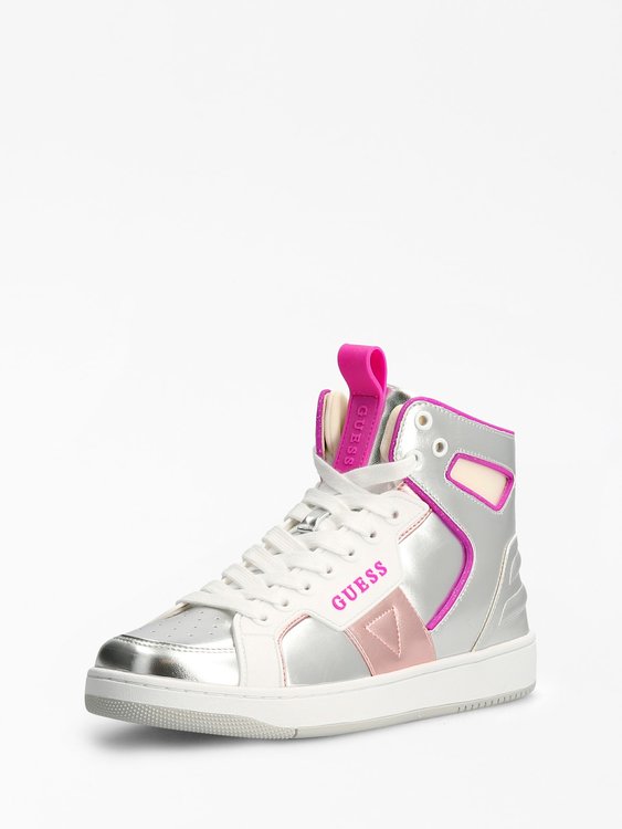 Guess – FL7B2SLEA12-SILVE TENISKY