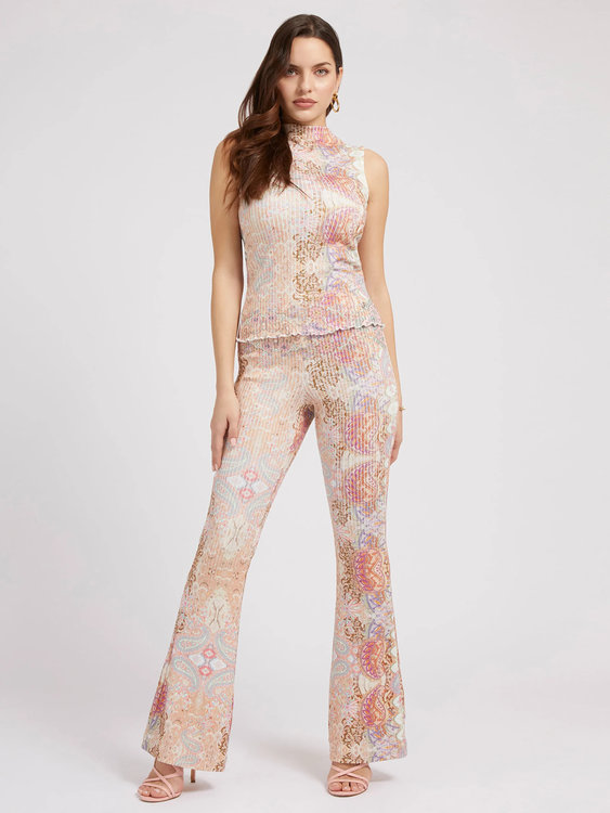 Edith kalhoty Růžová barva Ženy