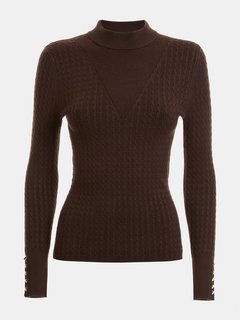 Bettie svetr Hnědá barva Ženy